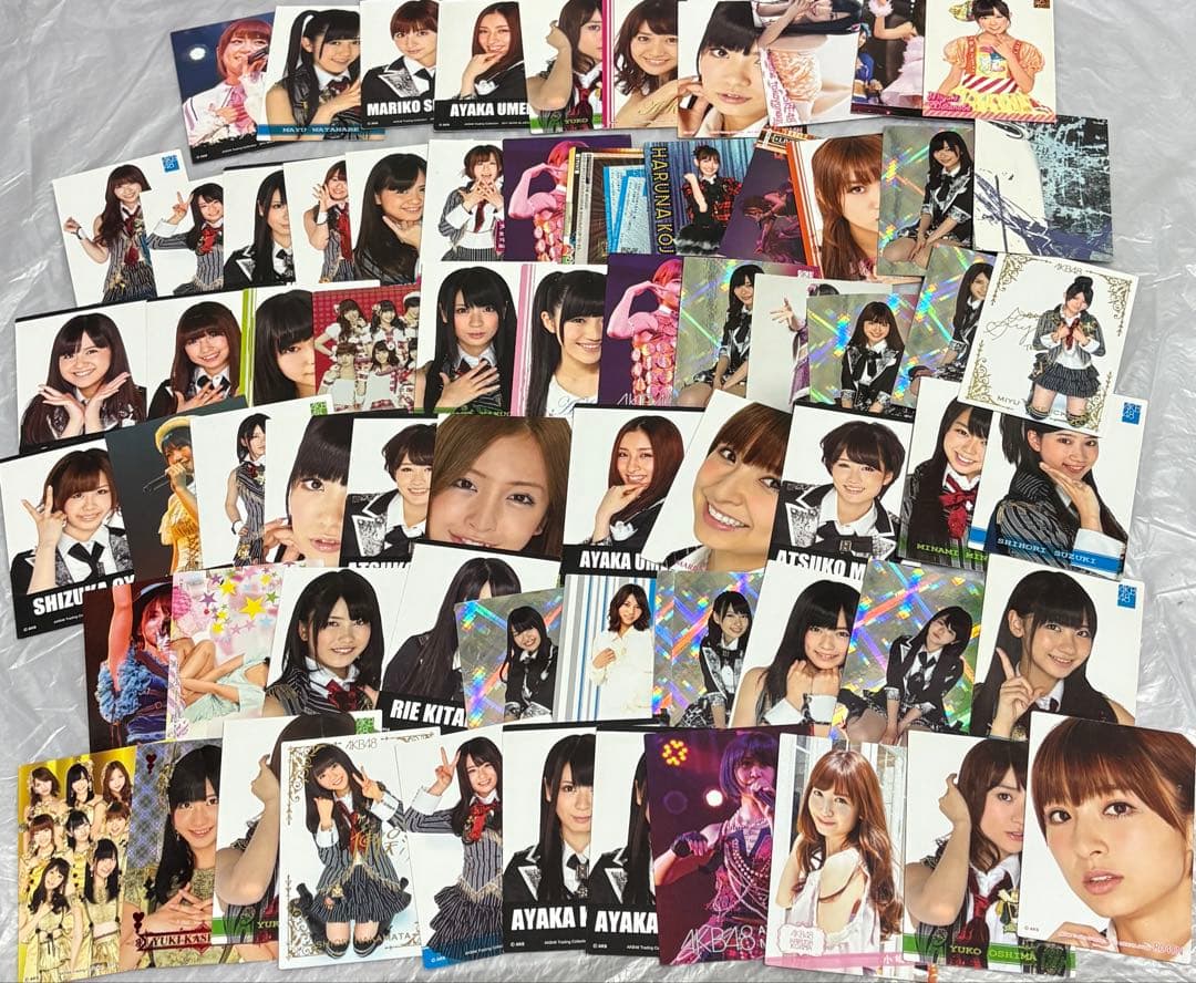 AKB48 グッズ まとめ トレカ ブロマイド SKE HKT 指原 宮脇