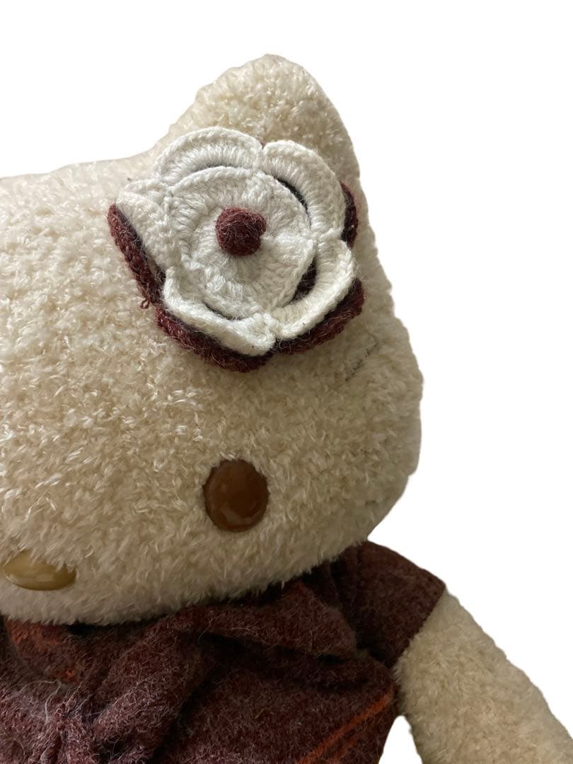 サンリオ　キティ　ビッグ　ぬいぐるみ　セピアコレクション