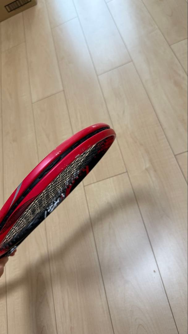 ヨネックス　ナノフォース8Vレブ　フレイムレッド