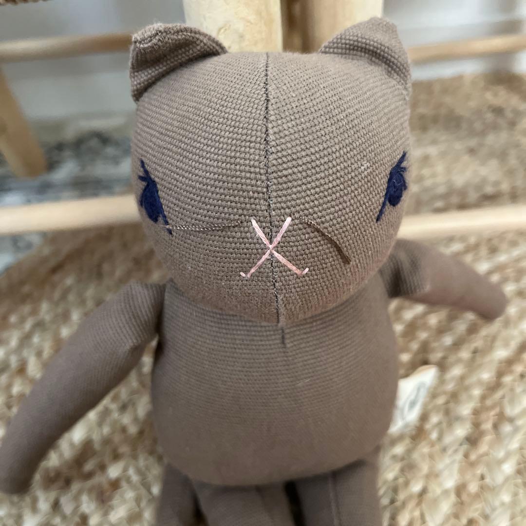 POLKADOTCLUB ブラウン猫ぬいぐるみ