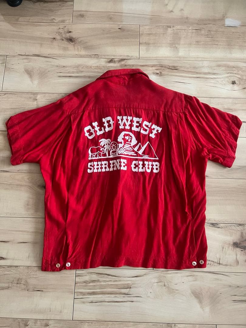 【pochi】60‘s ボウリングシャツ/レーヨンシャツ