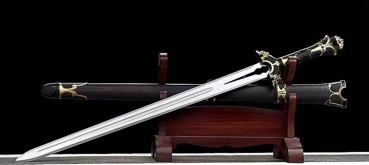 【碧水の剣】古兵器 武具 刀装具 日本刀　模造刀 居合刀 武士道 鑑賞用 美術刀