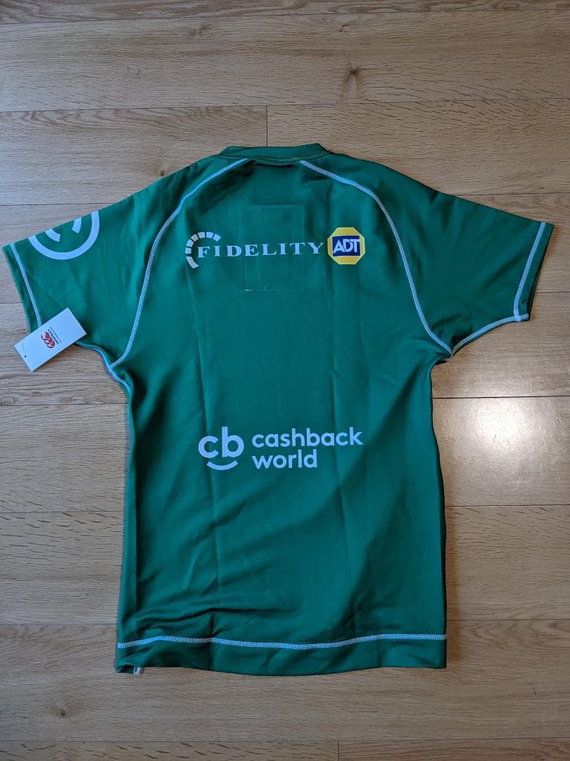 ラグビー ジャージ ユニ 選手仕様 南アフリカ シャークス XL 新品 レア