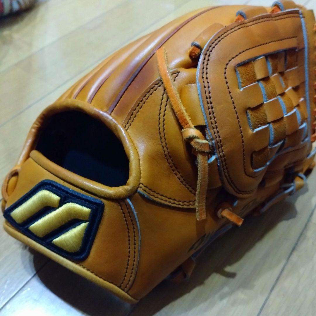 ミズノプロ 硬式オーダーグラブ 内野手用 ビックMマーク