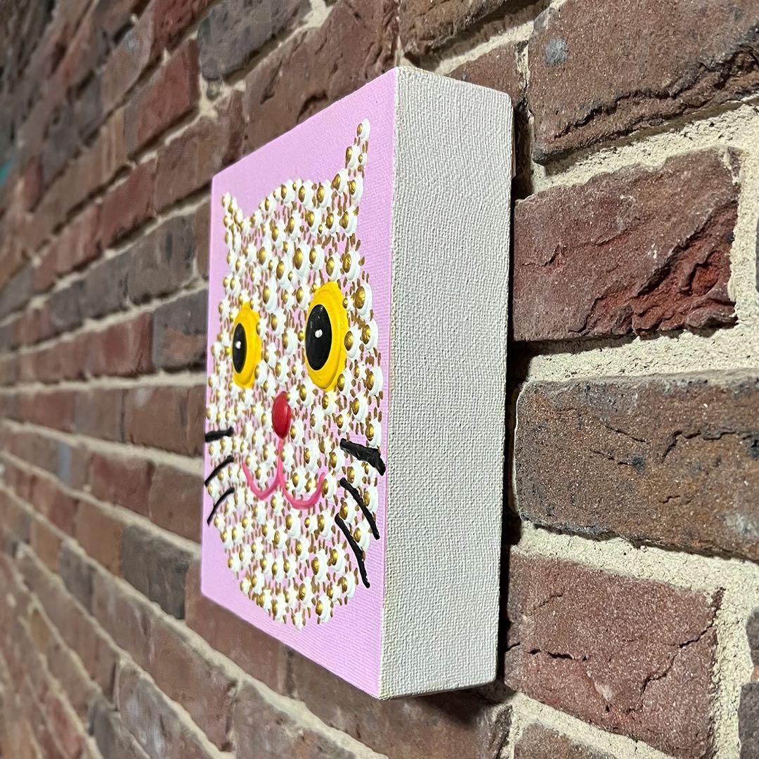 まるまるネコ　油絵