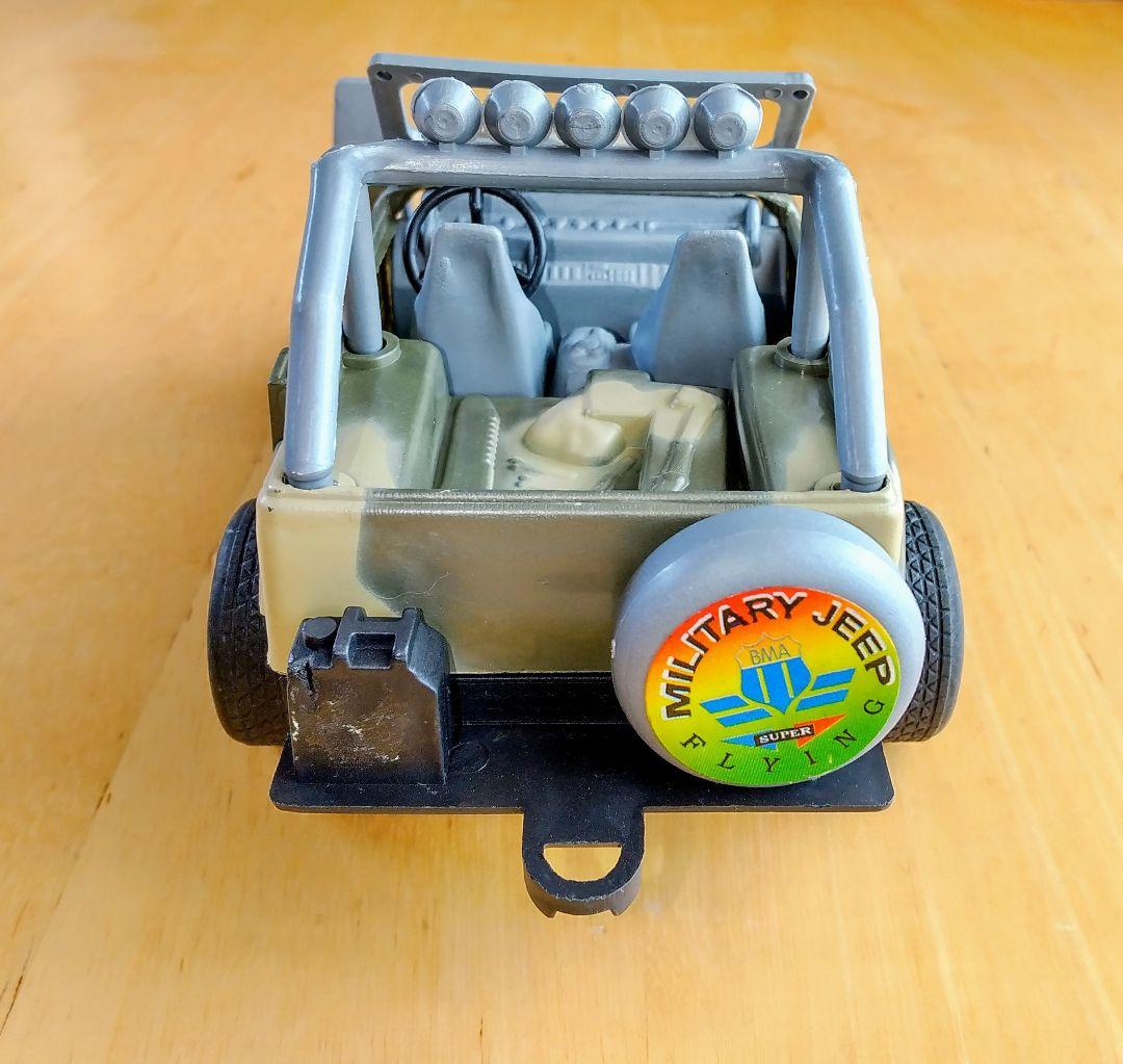 ミリタリー ジープ 地対空ミサイル砲車 ヘリコプター 自動走行砲 セット