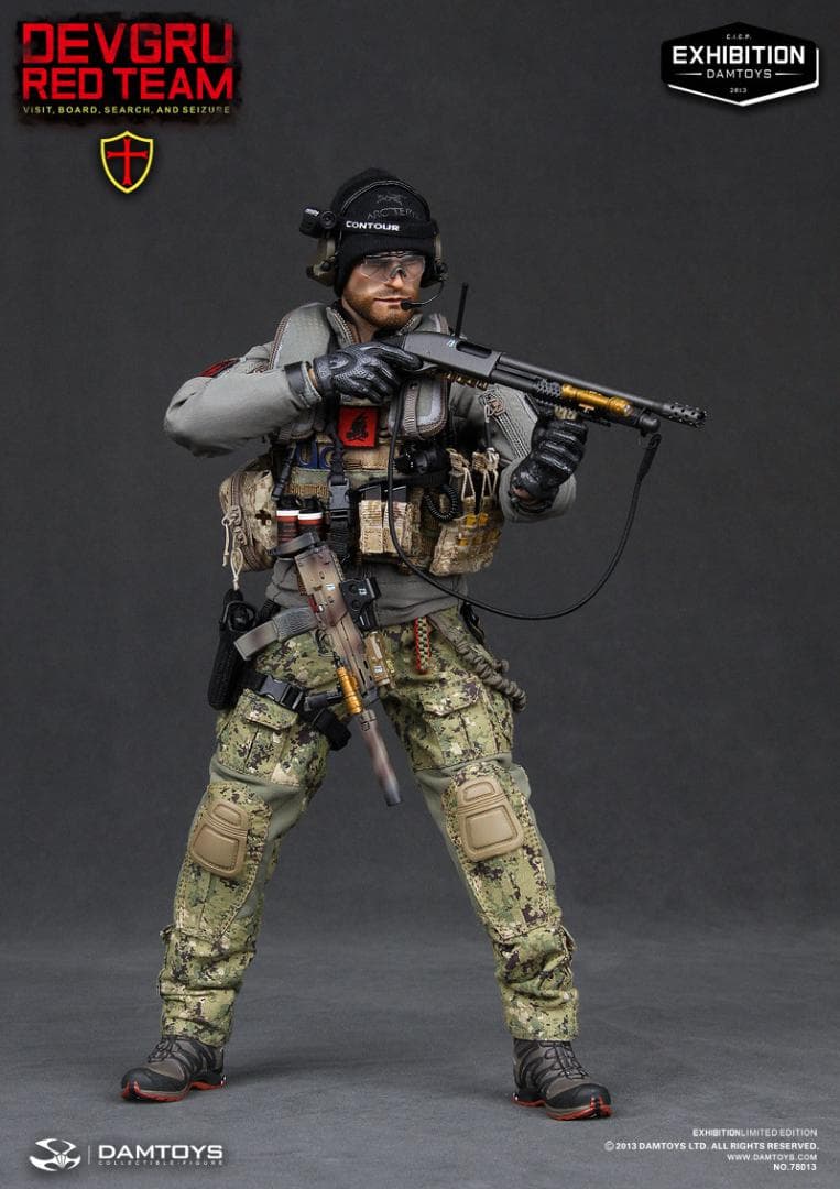 DAMTOYS　DEVGRU RED TEAM VBSS　78013