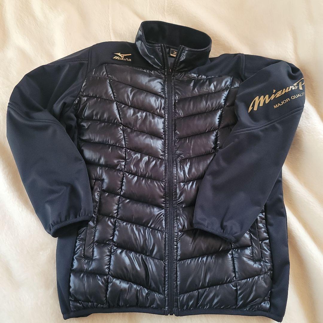 ミズノプロ ハイブリッド中綿ジャケット L 防寒 軽量 トレーニング ゴルフ野球