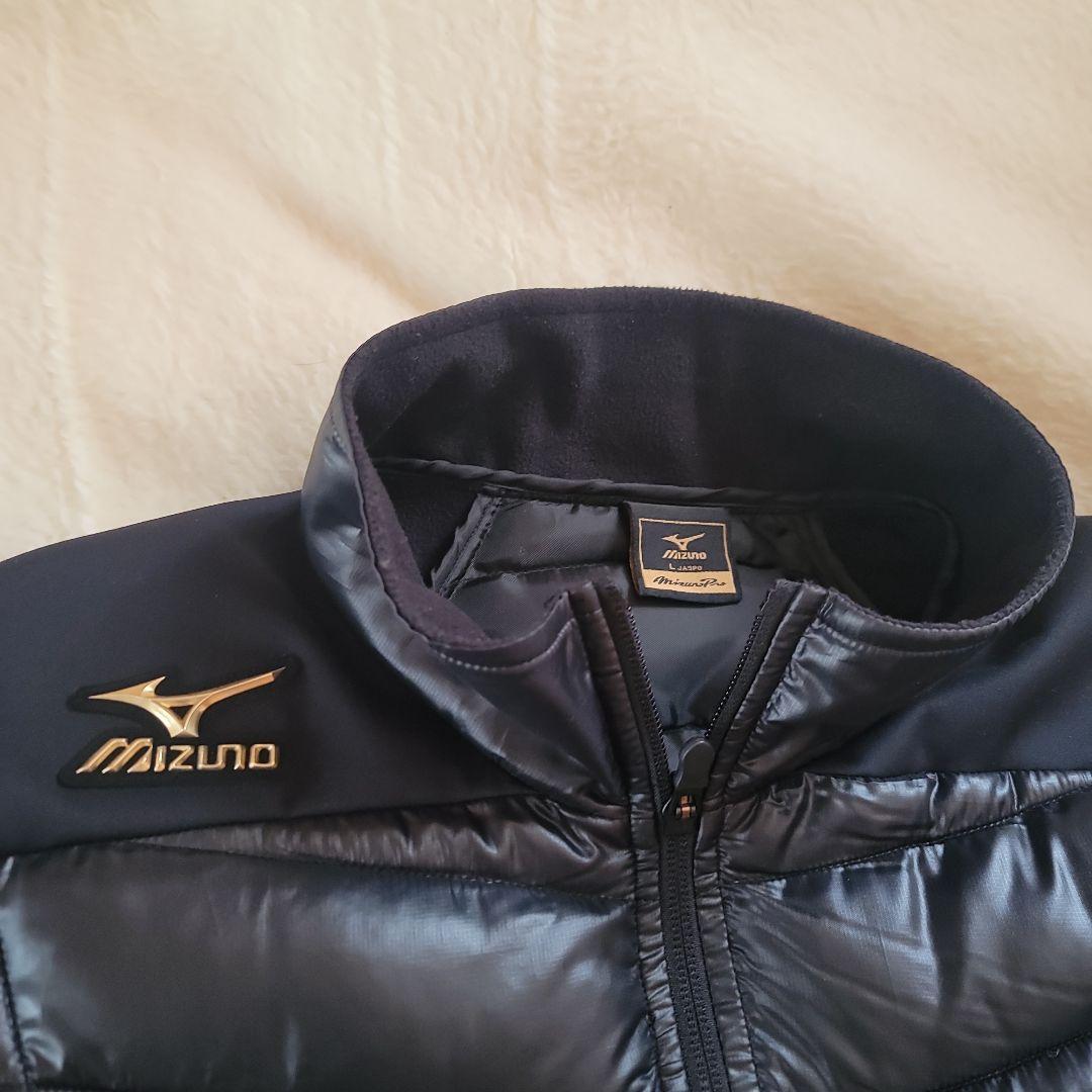 ミズノプロ ハイブリッド中綿ジャケット L 防寒 軽量 トレーニング ゴルフ野球