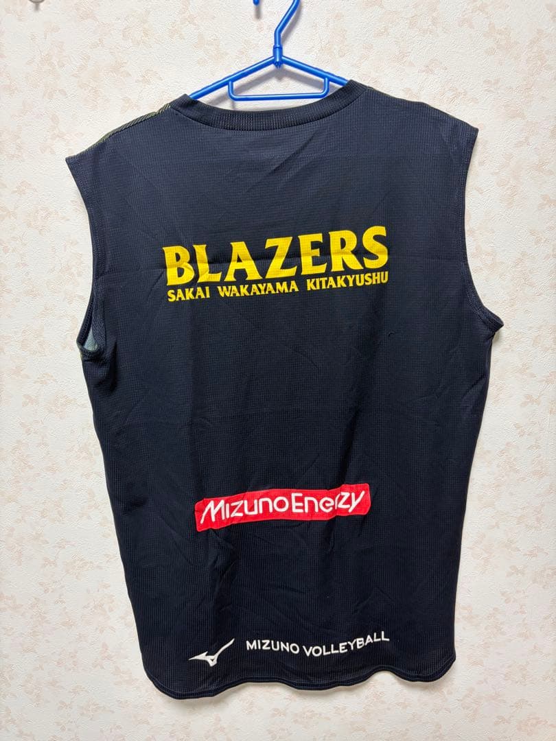 堺ブレイザーズ　タンクトップ練習着　ミズノ製