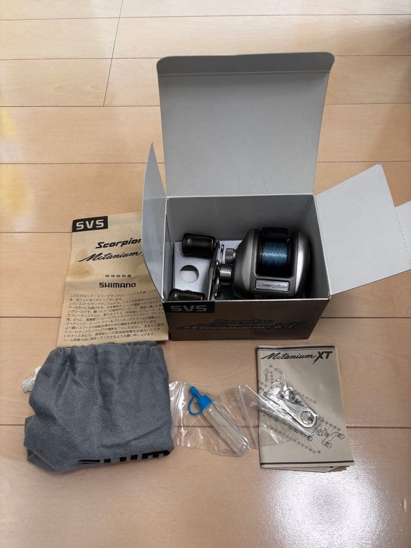SHIMANO NIUM XT メタニウム　銀メタ　箱付き