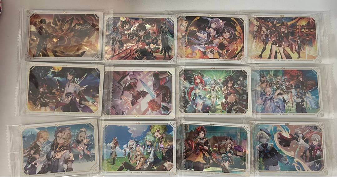 原神　スイパラ　ウエハース　コースター