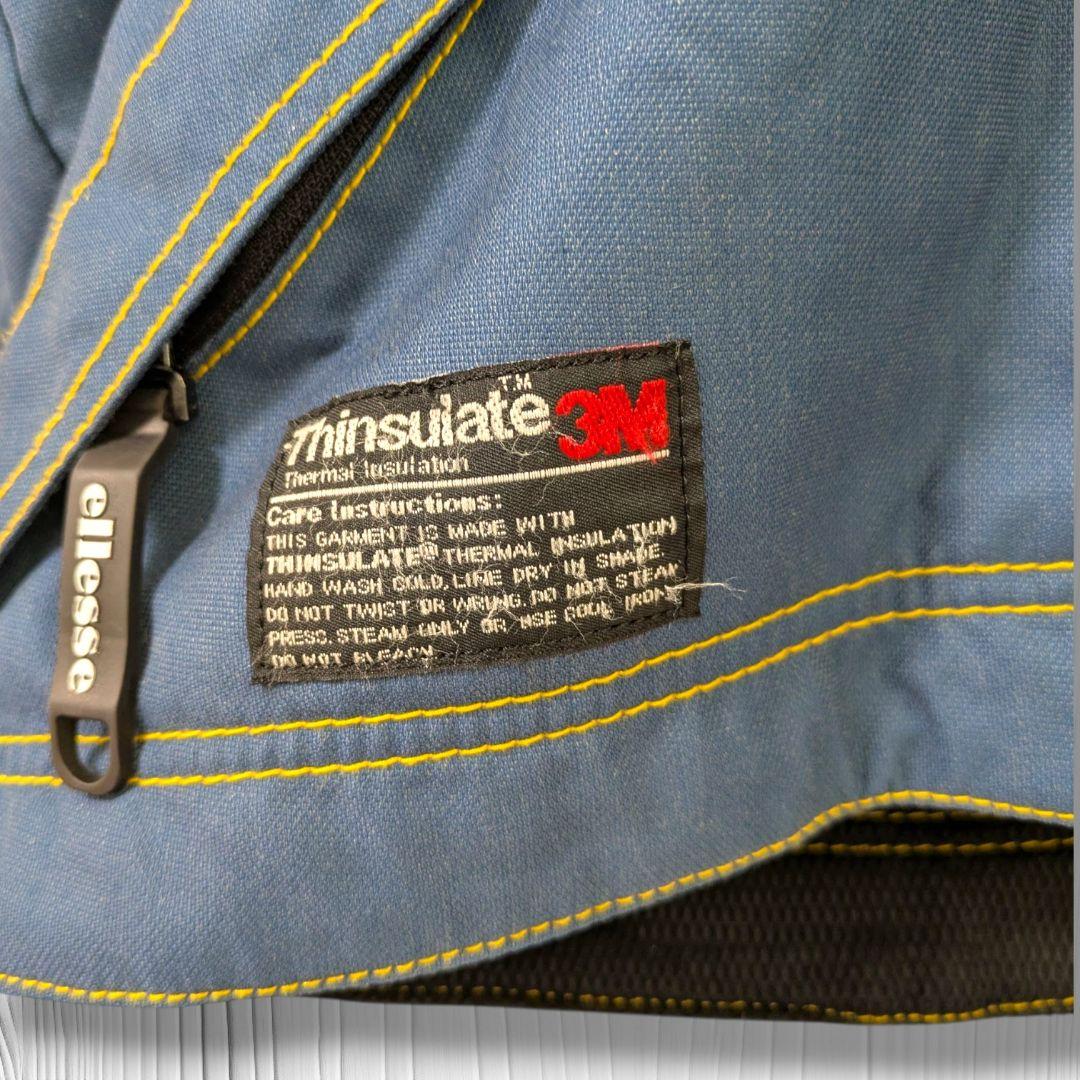 エレッセ Goldwin製 スキーウェア 上下セット Y2K レトロカラー Ｍ