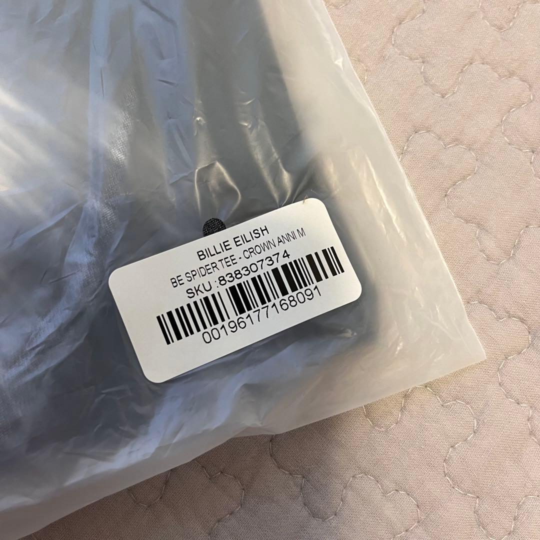 未着用 新品 billie eilish Tシャツ タランチュラ Mサイズ