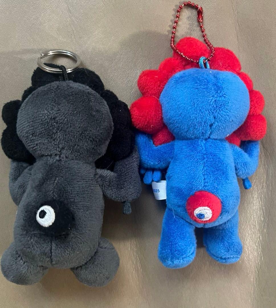 【EXPO/万博キャラ】ぬいぐるみキーホルダー2体セット レア デザイン