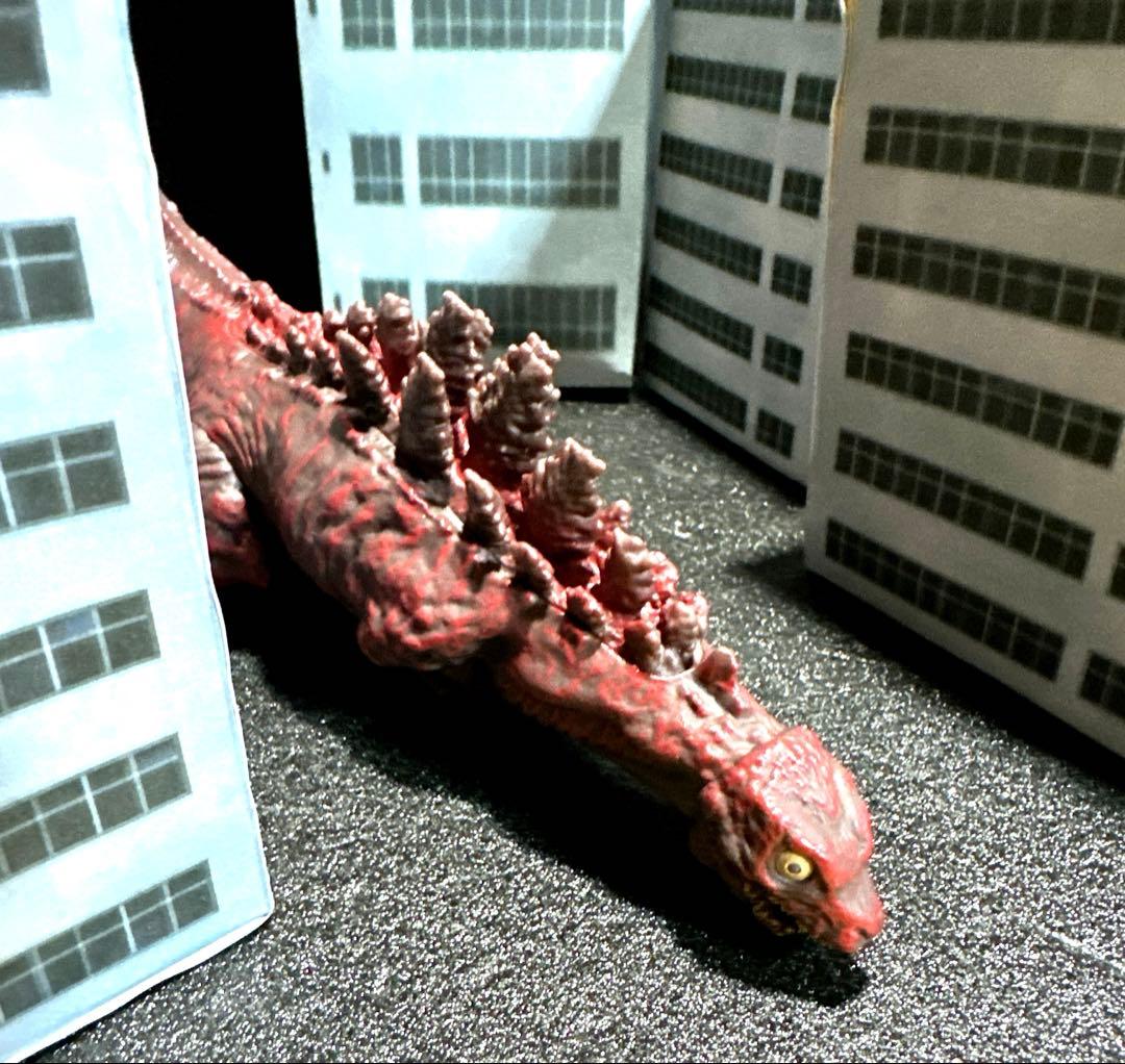 ムービーモンスター シンゴジラ形態変化重塗装3体セット、カード付き