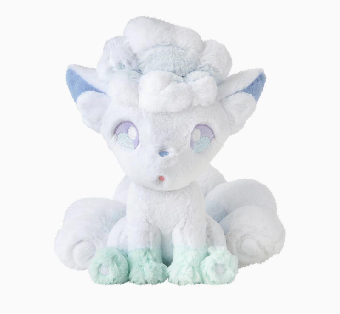 【ポケモンセンターオリジナル】ふわふわ抱きぬいぐるみ アローラロコン