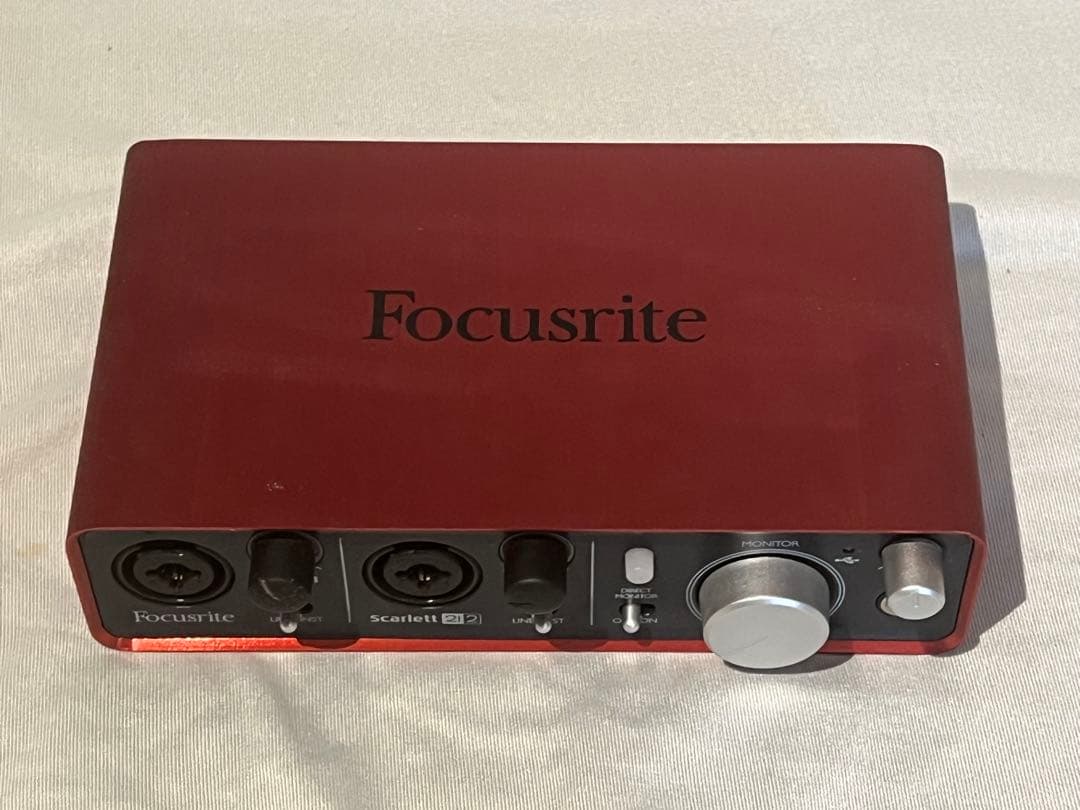 Focusrite Scarlett 2i2 gen1 オーディオインターフェイ