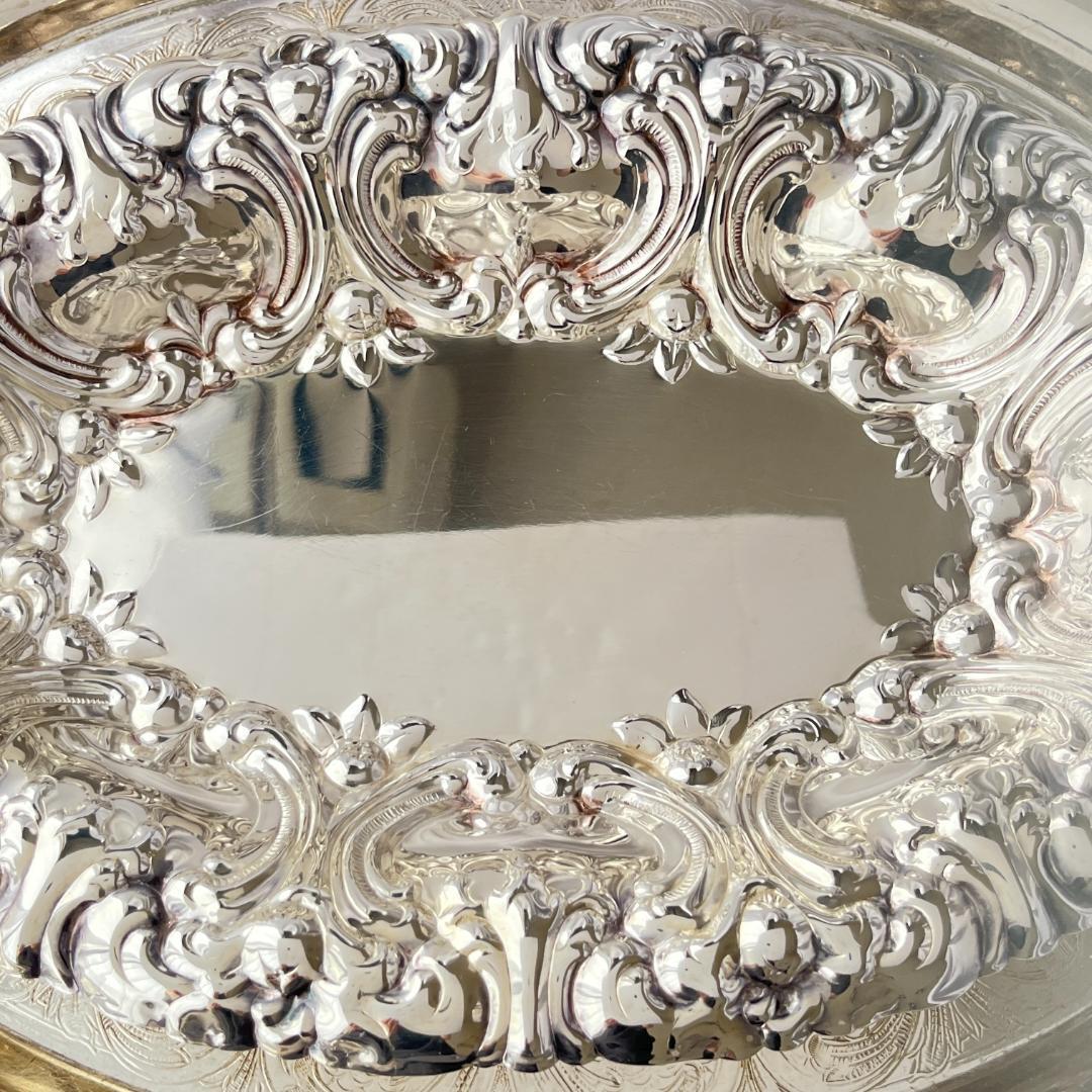 【GORHAM】デコレーションプレート / トレー　VERSAILLES　豪奢！