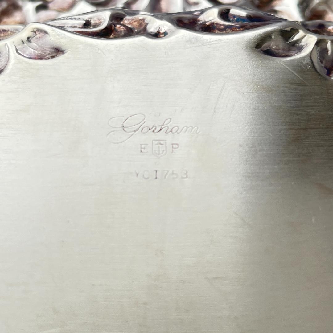 【GORHAM】デコレーションプレート / トレー　VERSAILLES　豪奢！