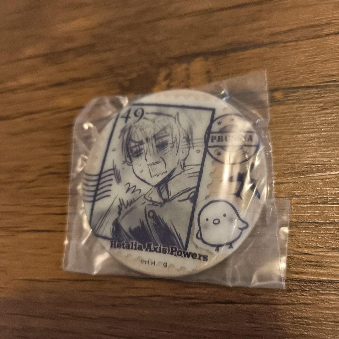 ヘタリア　チェンジング缶バッジ　プロイセン①