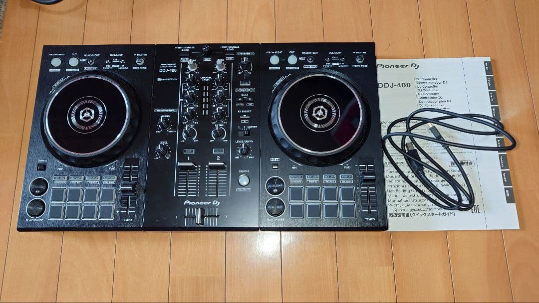 Pioneer DDJ-400 PCDJコントローラー 説明書付き