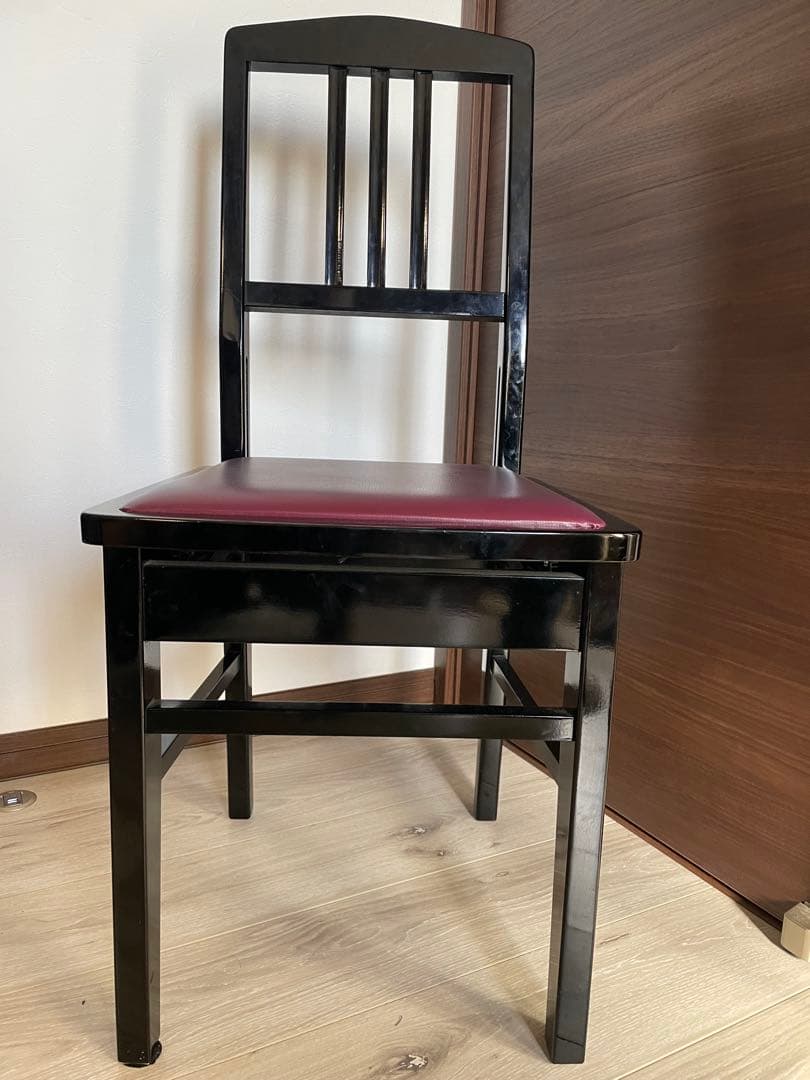 「中古良品背」付ピアノ椅子トムソン椅子