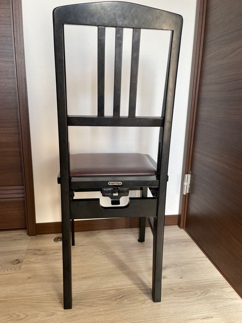 「中古良品背」付ピアノ椅子トムソン椅子