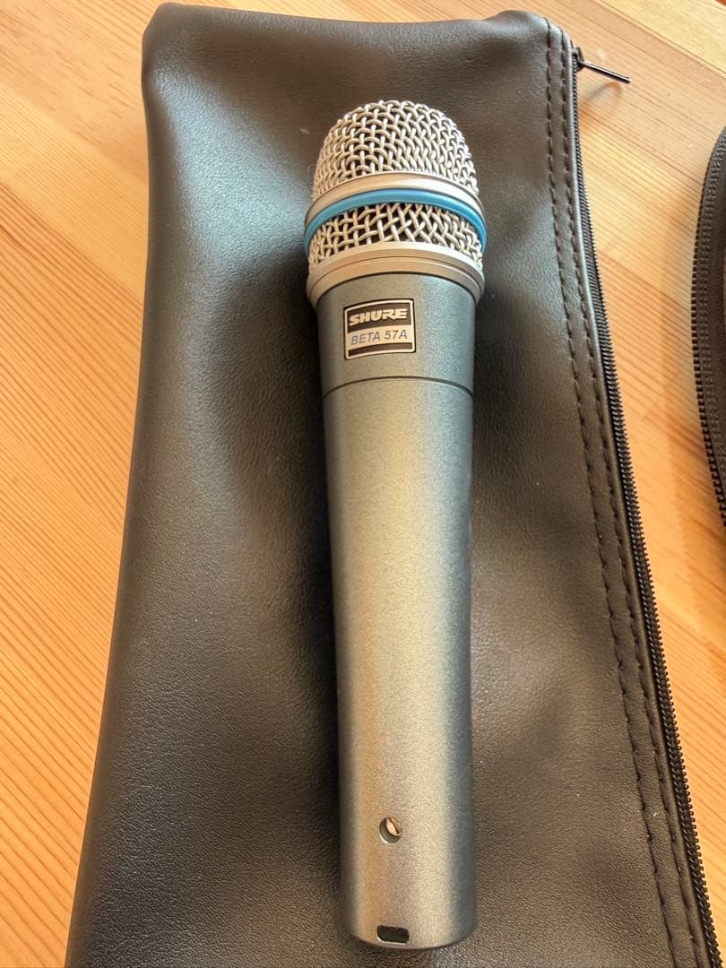 SHURE BETA 57A ダイナミックマイク 専用ケース付き