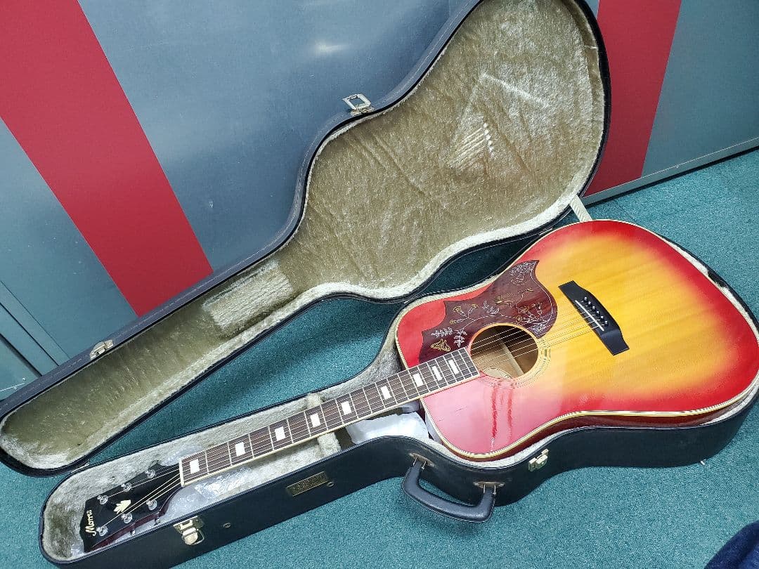 MorrisWH30 アコースティックギター ハミングバードタイプ サンバースト