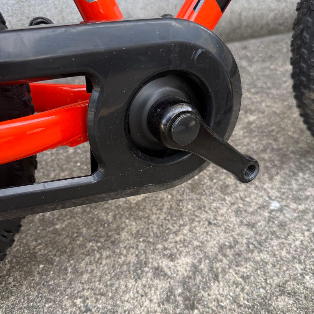 子供用自転車 16インチ Precaliber 身長99-117cm オレンジ