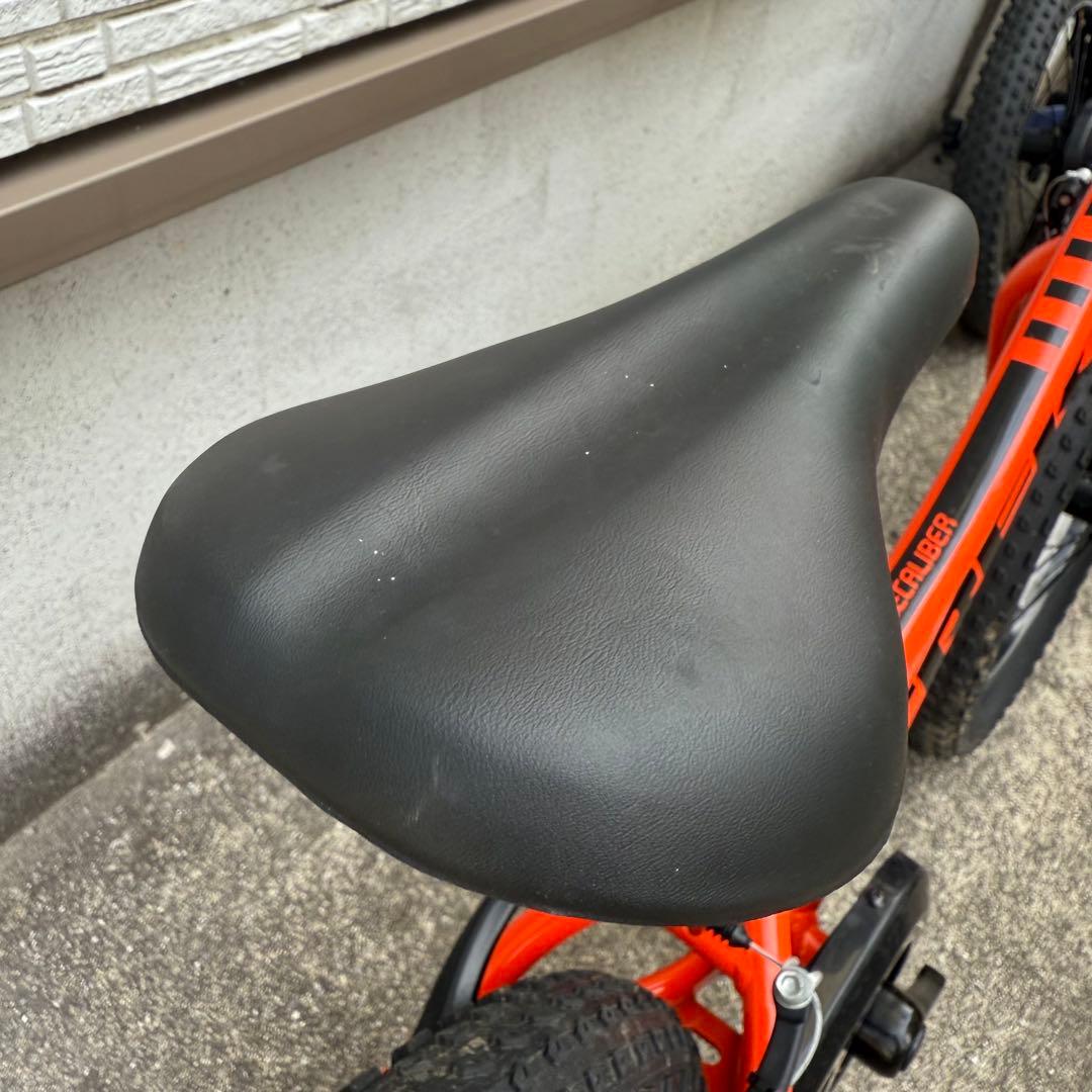 子供用自転車 16インチ Precaliber 身長99-117cm オレンジ