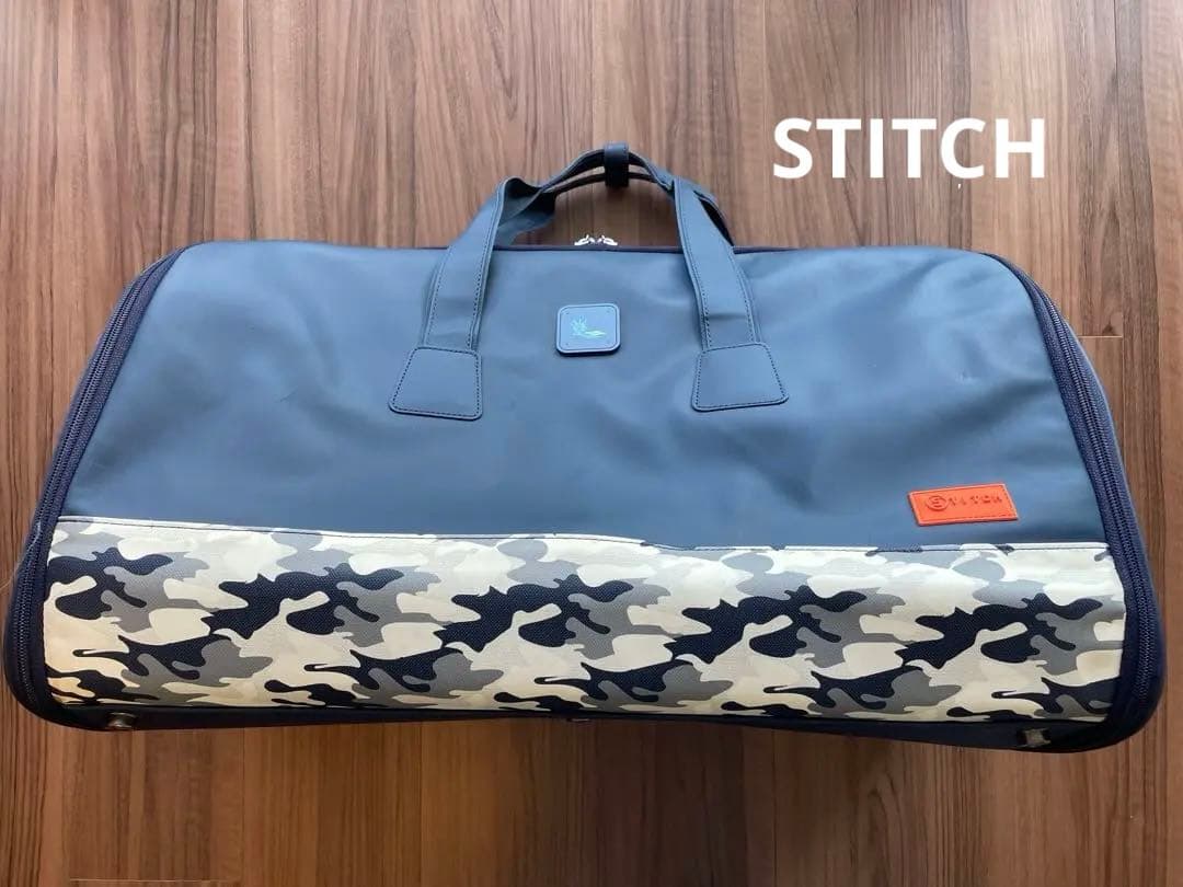 u*5様 STITCH 折りたたみ　ゴルフボストンバッグ、ガーメントバッグ　ステ