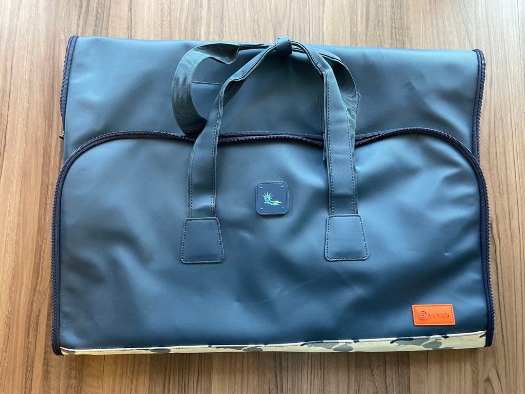 u*5様 STITCH 折りたたみ　ゴルフボストンバッグ、ガーメントバッグ　ステ