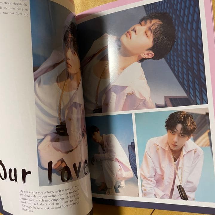 陳情令　王一博　写真集「LOVE LIKE FLOWER」