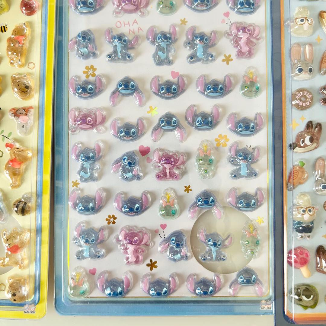 国内正規品 ボンボンドロップシール mini ディズニー 5枚セット