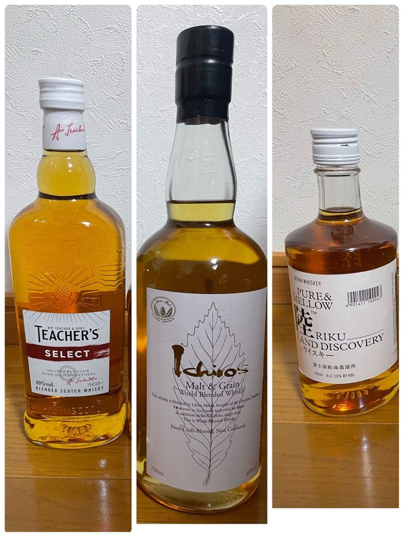 イチローズモルト　ティーチャーズセレクト　陸　セット