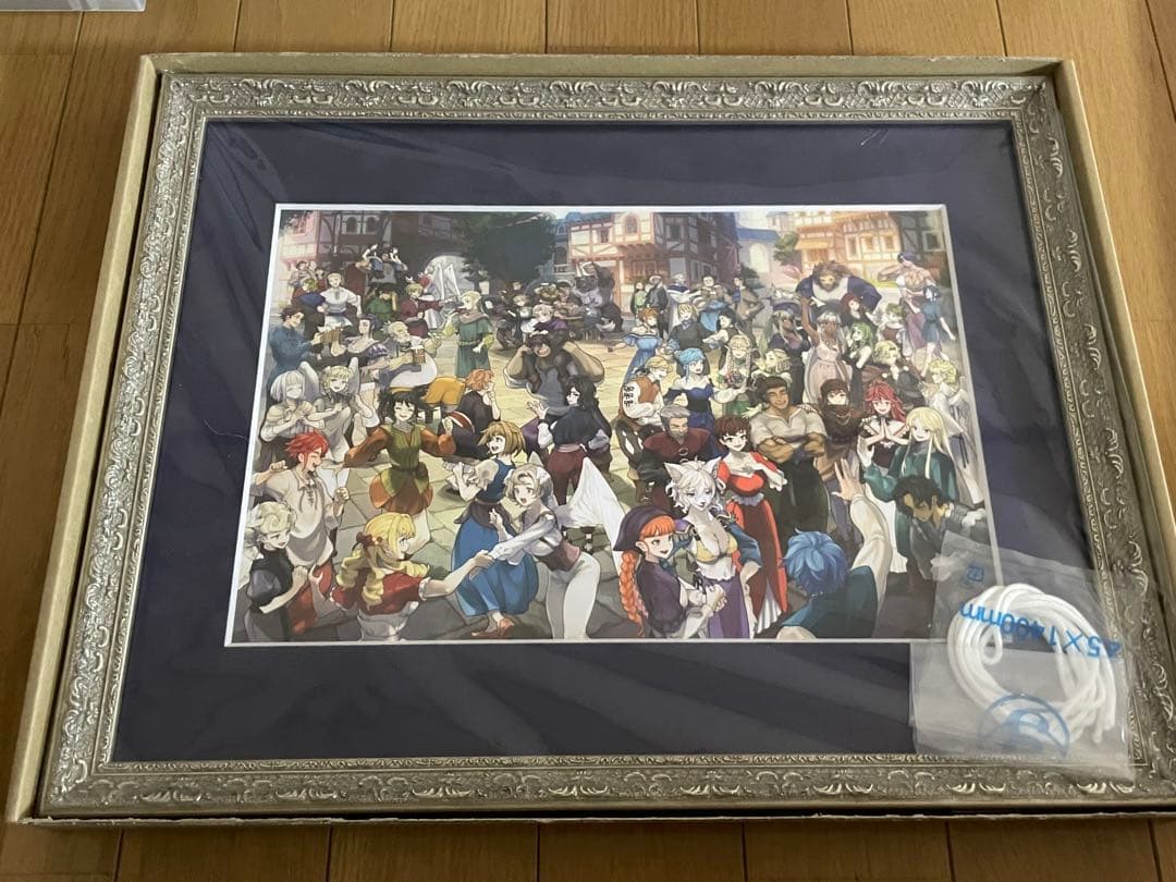 ユニコーンオーバーロード キャラファイングラフ ポストカード