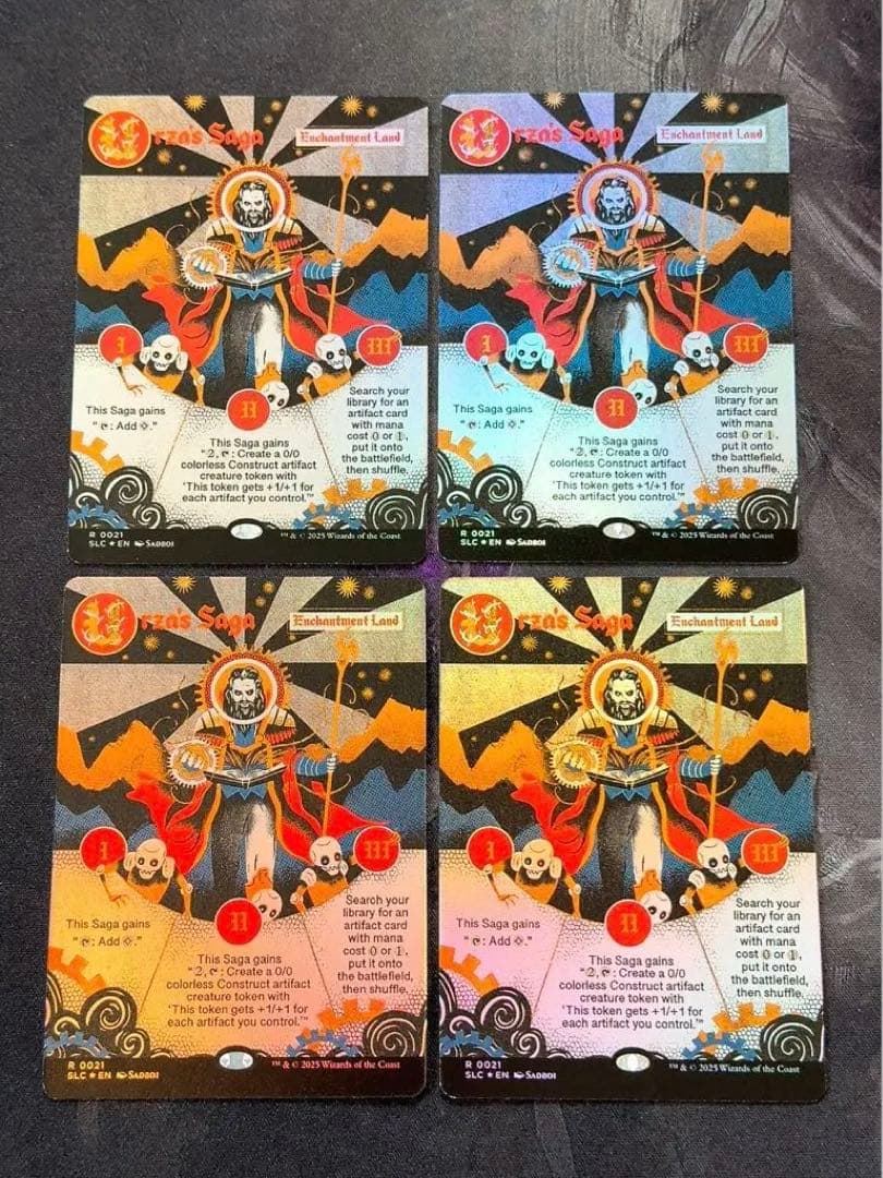 【SLD Foil】ウルザの物語　英語　4枚セット