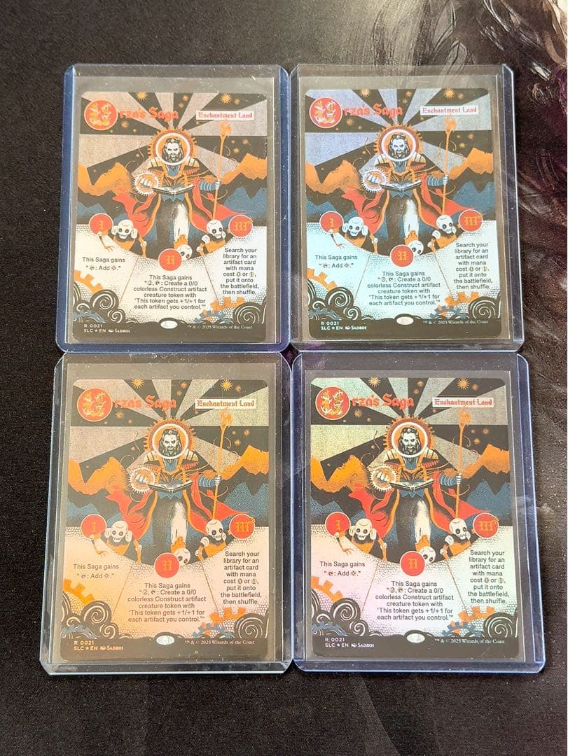 【SLD Foil】ウルザの物語　英語　4枚セット