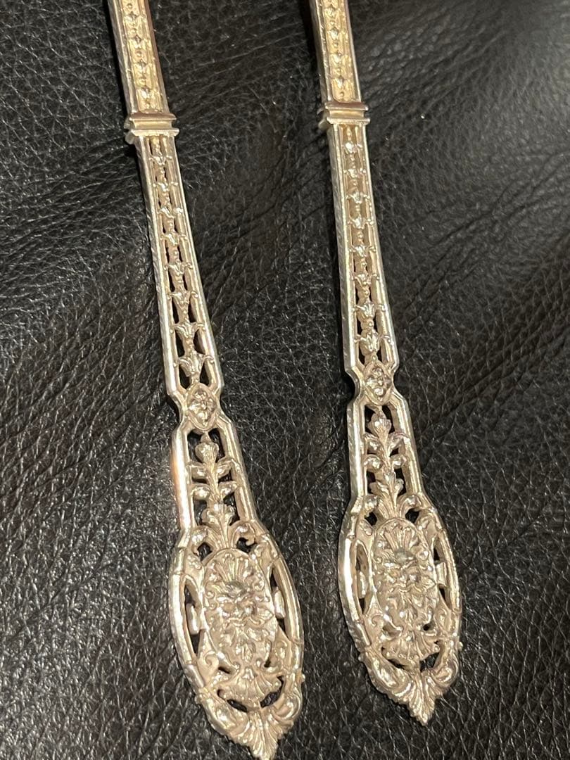 ピュイフォルカ　純銀製　950 最高峰　ビッグサーバー フランスアンティーク