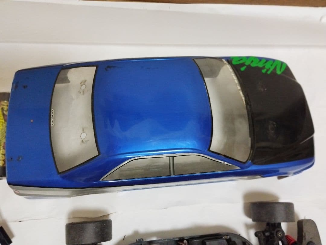 フルセット チェイサー TT-01 タミヤ まとめ　スイッチ故障あり