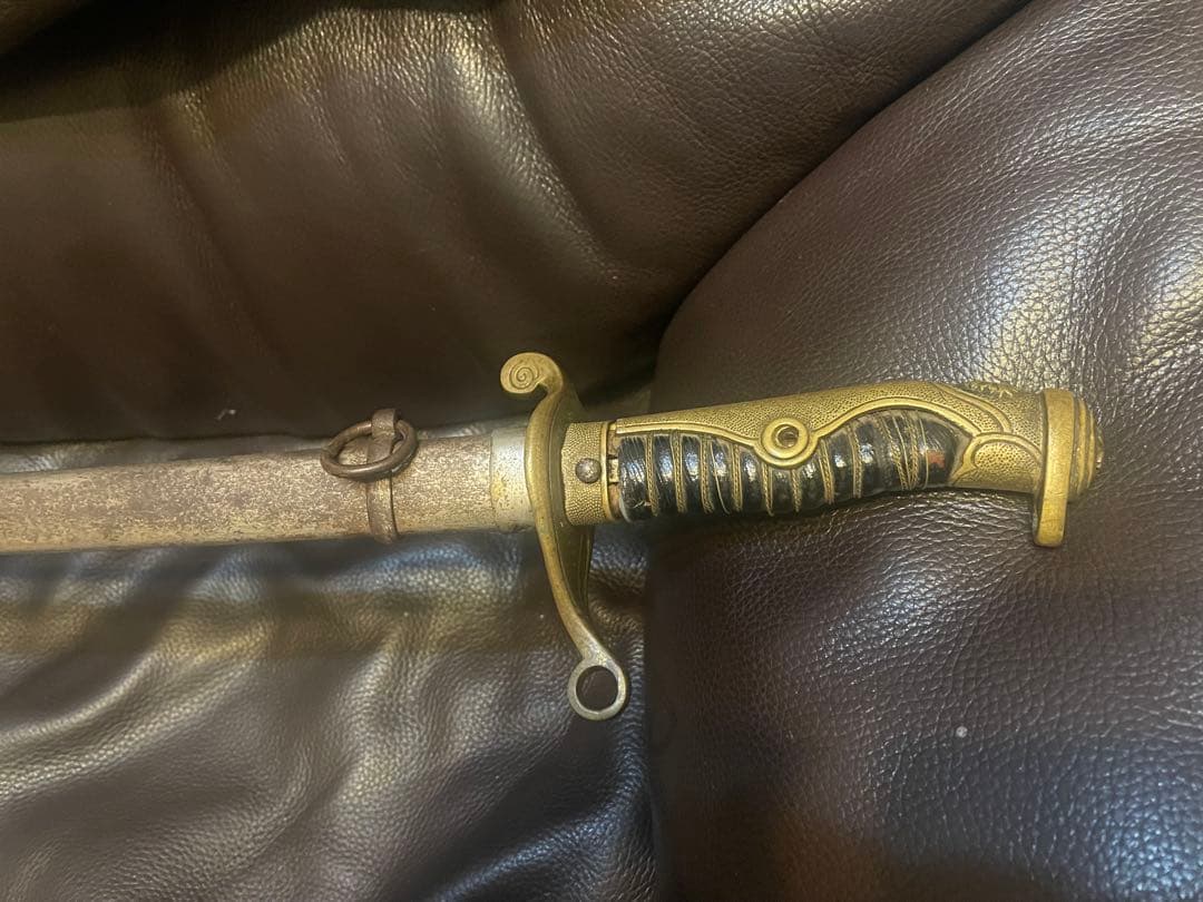 【実物】戦前 実物 警察指揮刀 希少品 警官サーベル 短刀 日本刀 軍刀