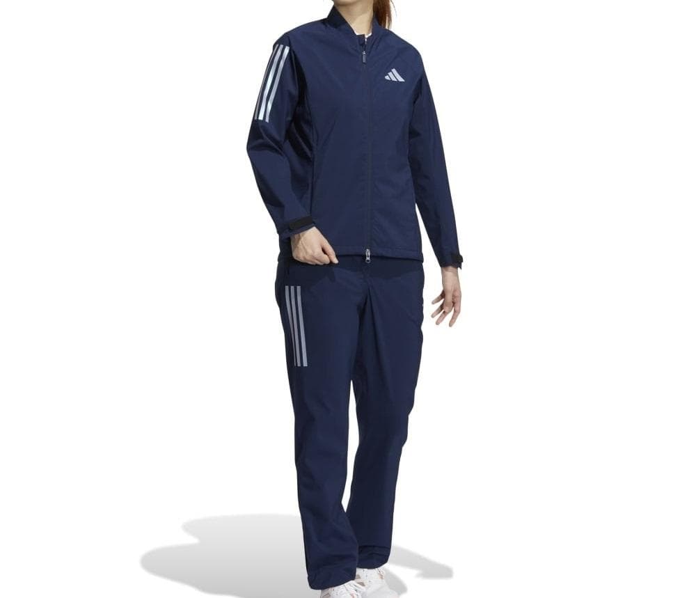 S アディダス ゴルフ RAIN.RDY レインスーツ 女性 セットアップ