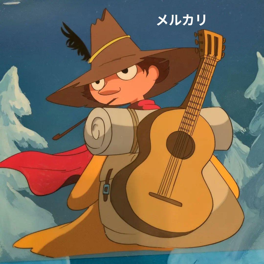 ❤️Moomin - Snufkin Cel. ムーミン セル画 / スナフキン