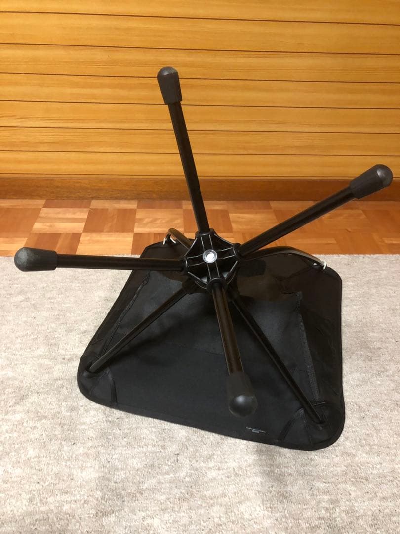 ヘリノックス　スイベルチェア　ブラック