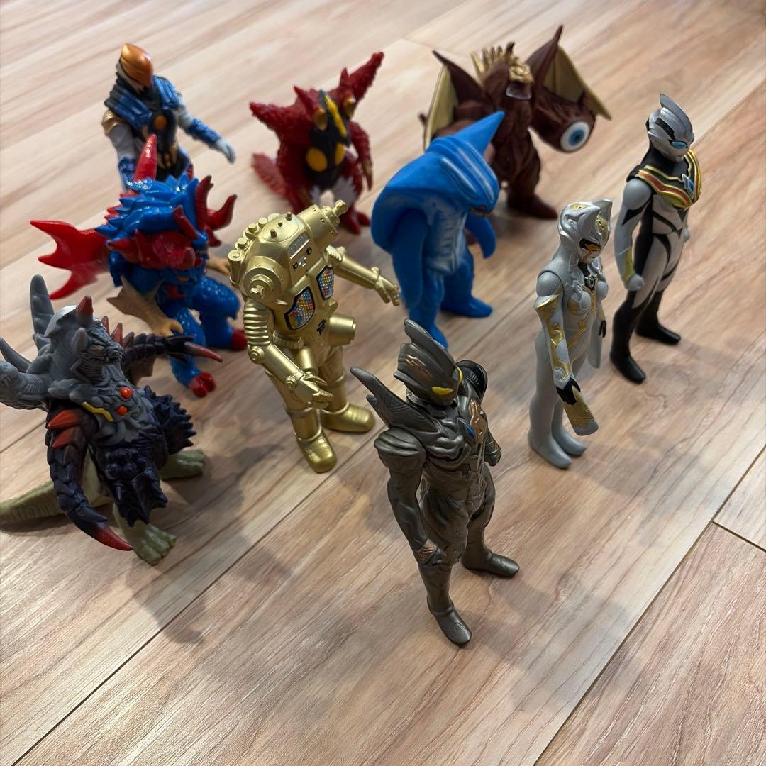 ウルトラマン ソフビ ウルトラマン38体 怪獣 10体 まとめ売り｜大量セット｜