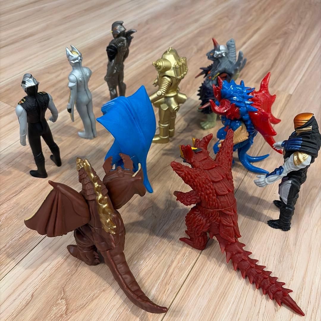 ウルトラマン ソフビ ウルトラマン38体 怪獣 10体 まとめ売り｜大量セット｜