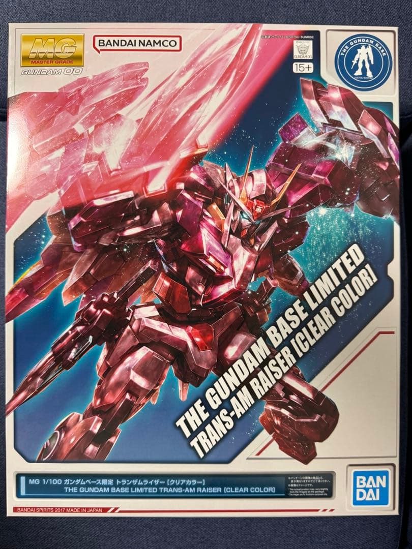 MG 1/100 トランザムライザー クリア LED付 ガンダムベース限定