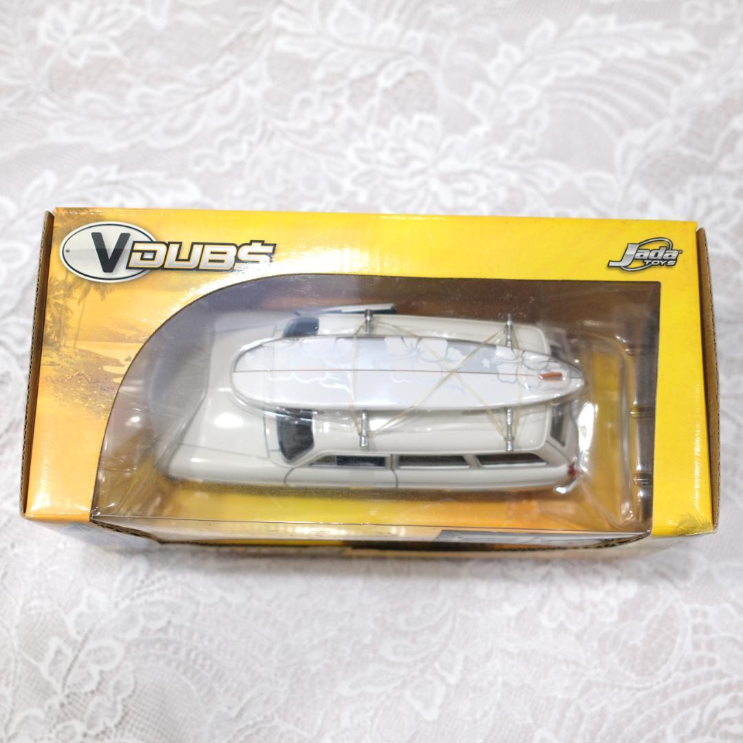 【未使用】JadaToys製VWミニカー1:24 サーフボードつき